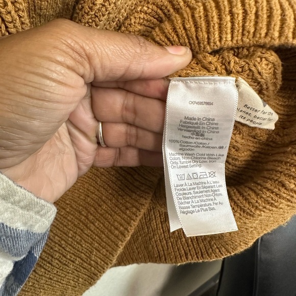 Madewell Brown Chunky Knit Cardigan Sweater - Picture 5 of 7